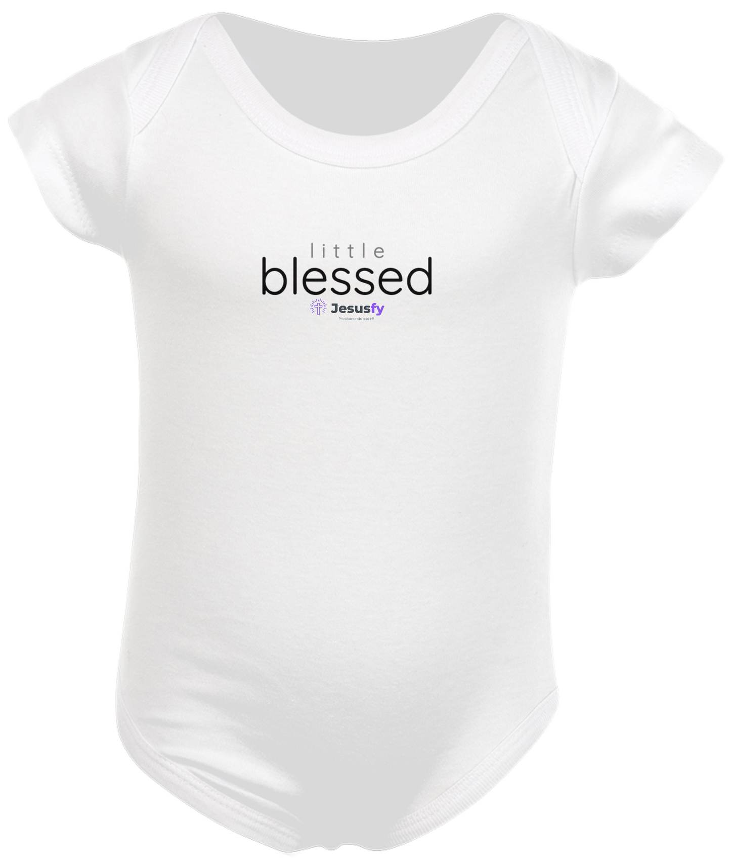 Body Infantil Little Blessed - Branco