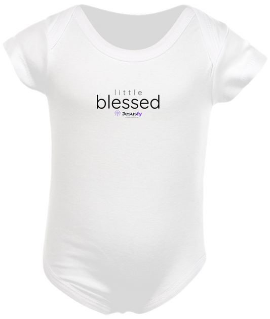 Body Infantil Little Blessed - Branco