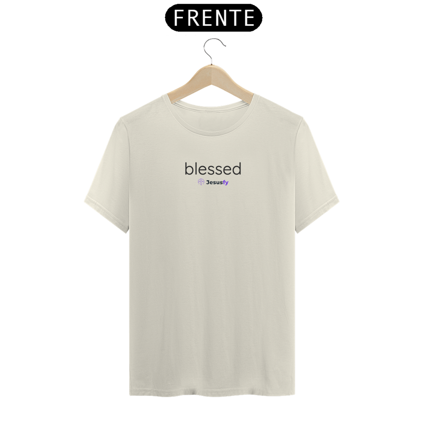 Camiseta Pima Peruano Blessed Jesusfy - Clean