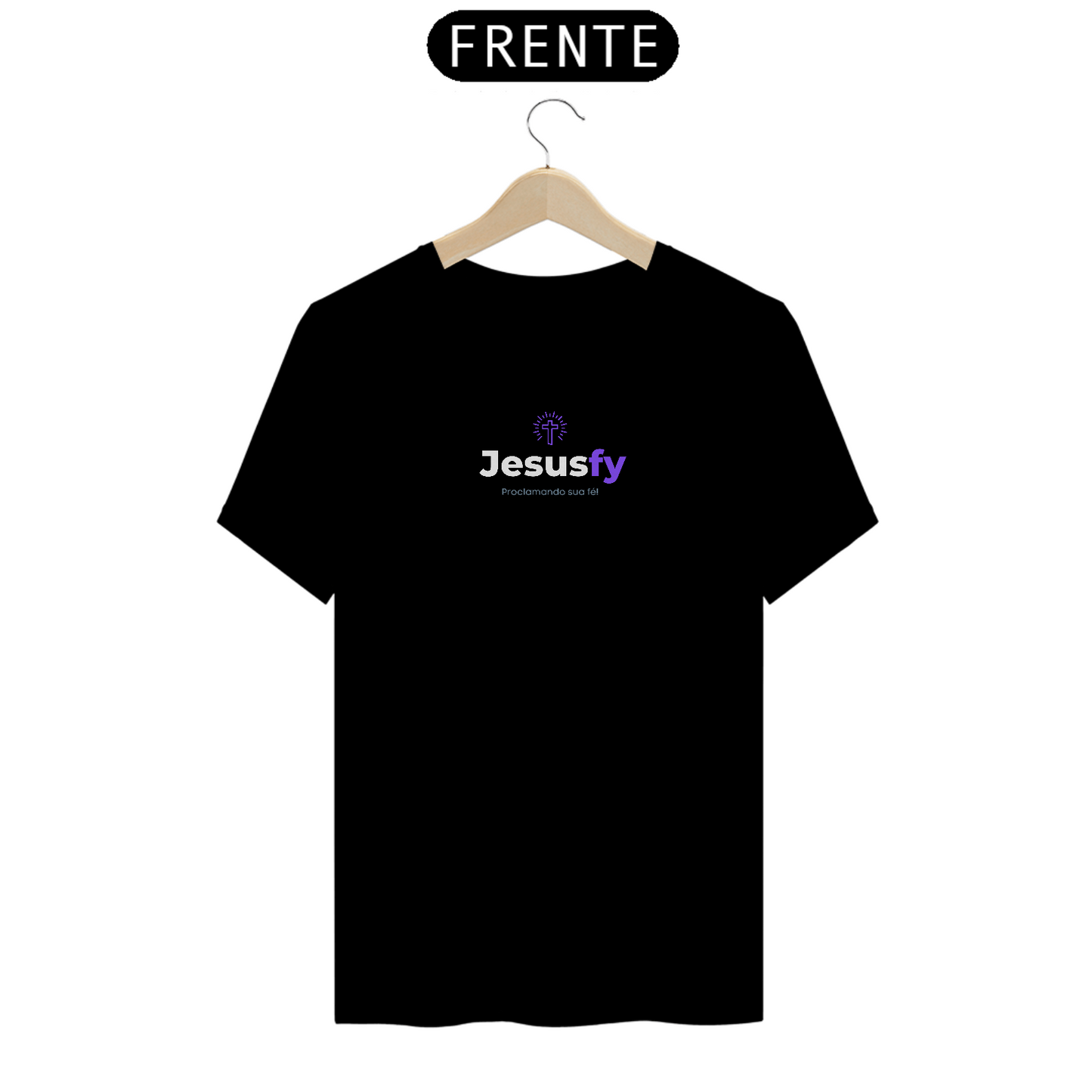 Camiseta Prime Jesusfy Centro - Preta
