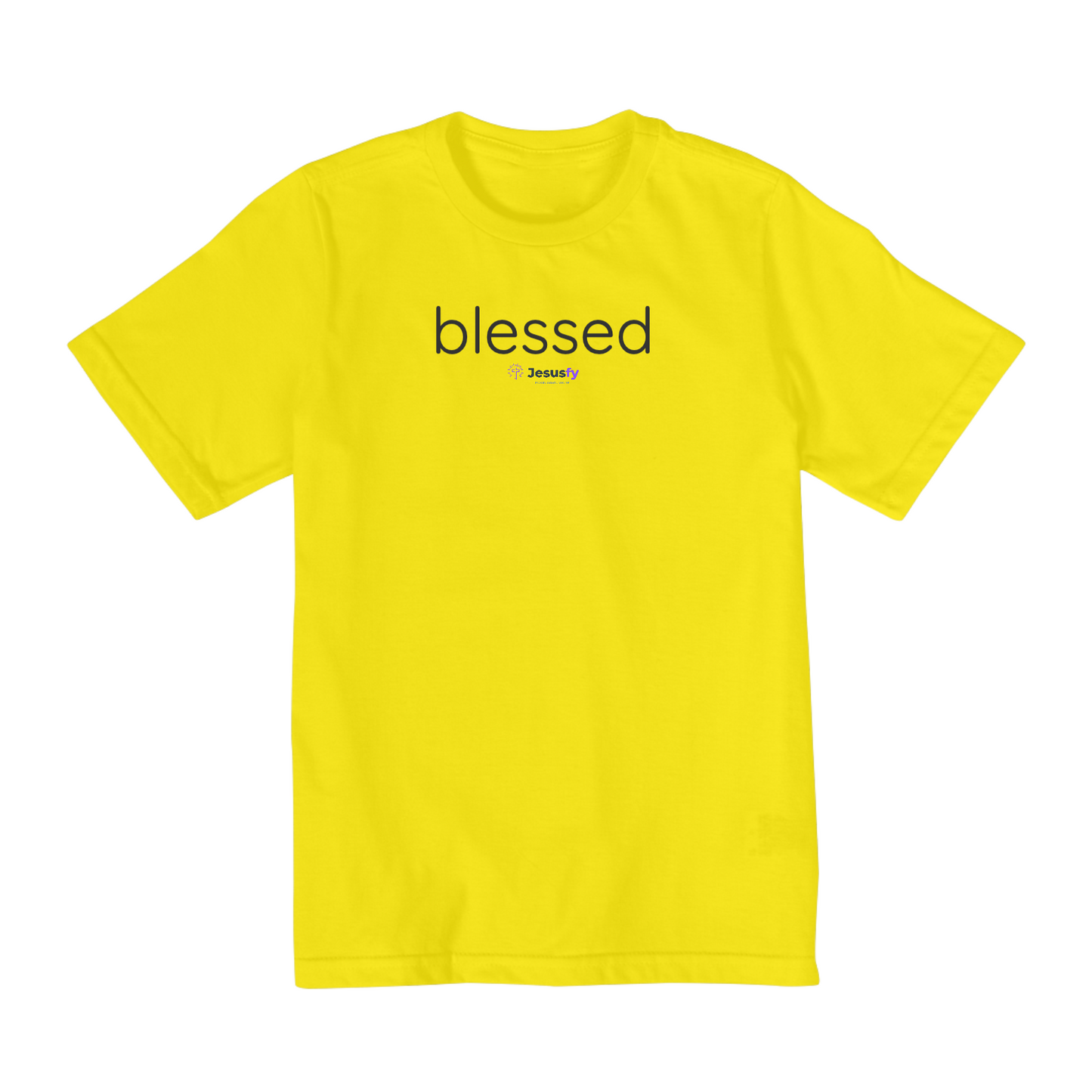 Camiseta Infantil Blessed Jesusfy - De 10 a 14