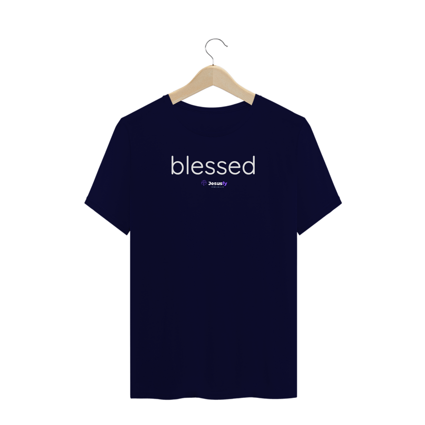 Camiseta Plus Size Blessed Jesusfy
