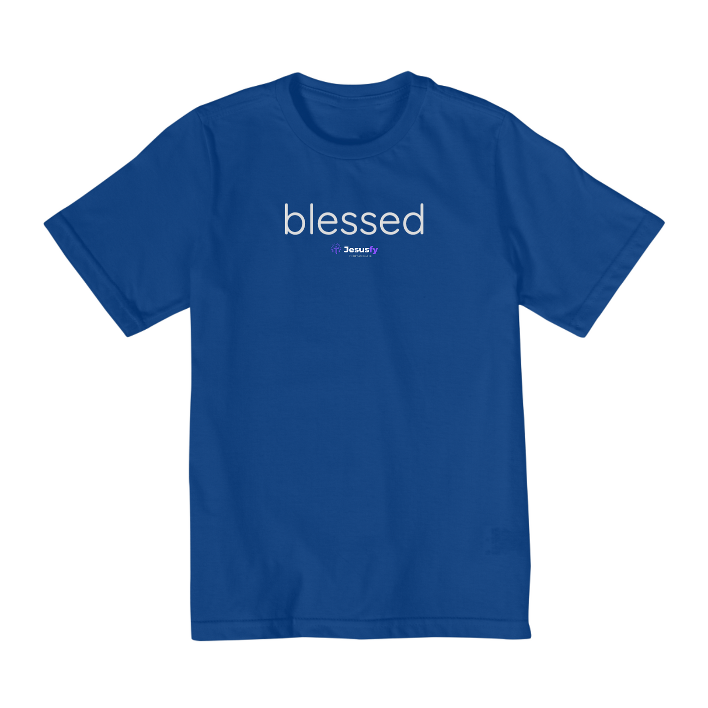 Camiseta Infantil Blessed Jesusfy - De 2 a 8