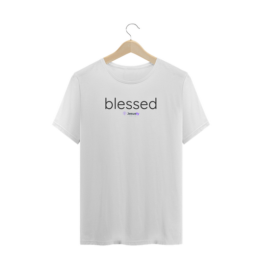 Camiseta Plus Size Belssed Jesusfy - Branco
