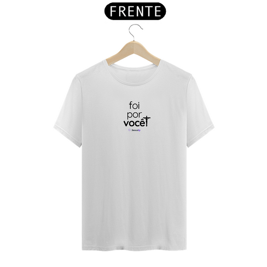 Camiseta Foi por Você Jesusfy - Clara