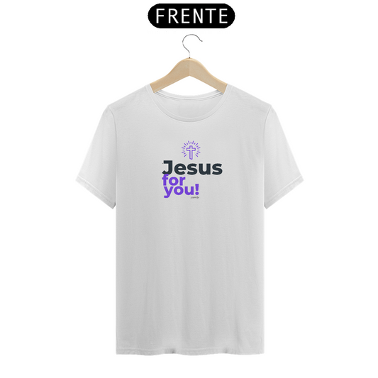 Camiseta Jesus For You Jesusfy. - Clara