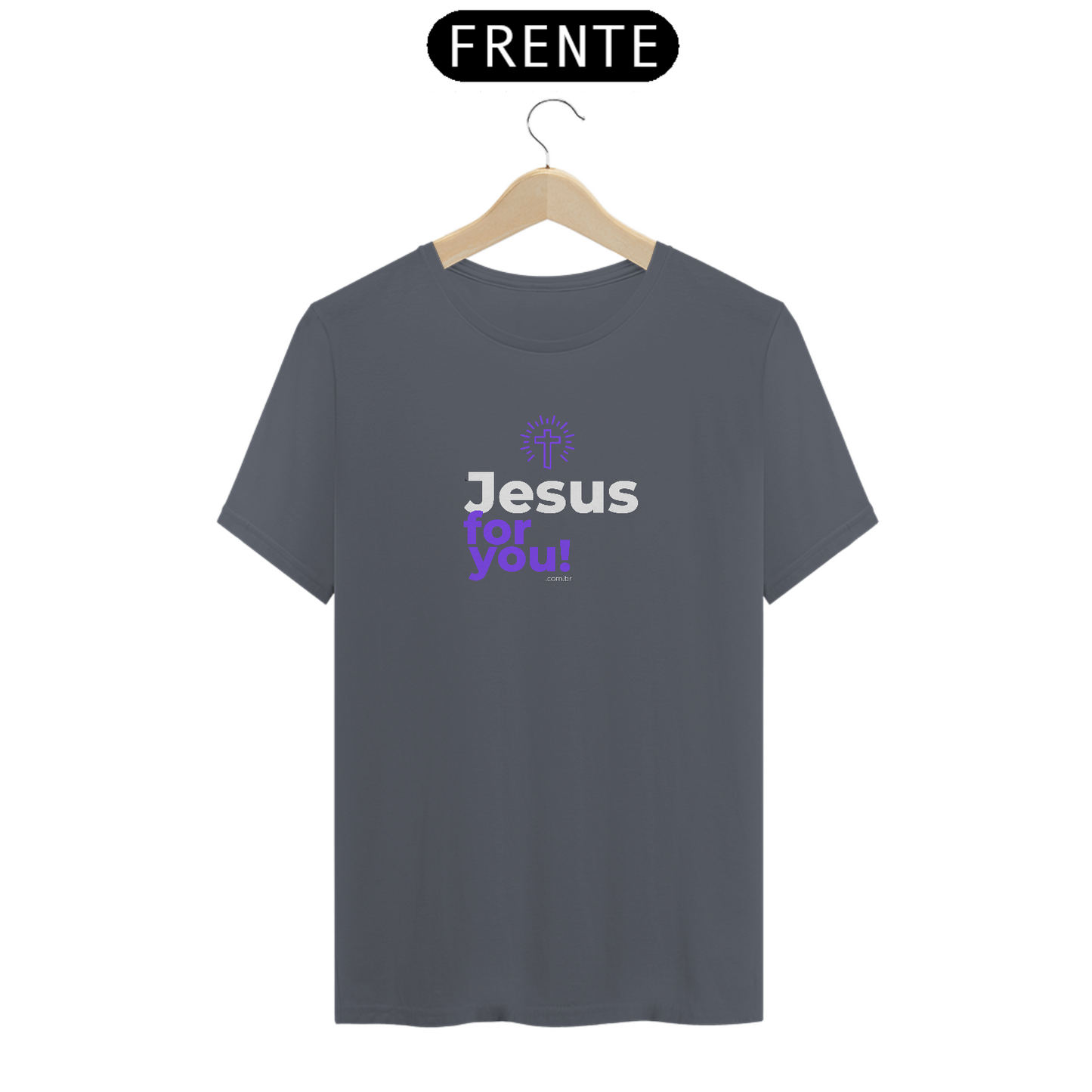 Camiseta Jesus For Yoy Jesusfy - Escura
