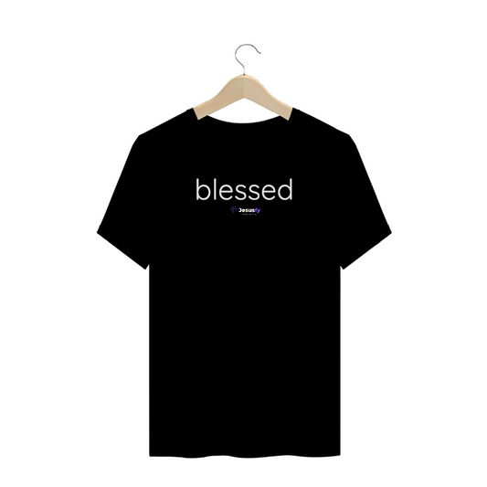 Camiseta Plus Size Blessed Jesusfy