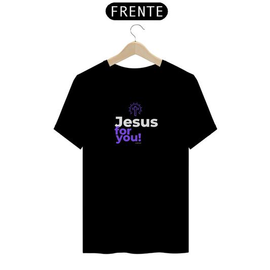 Camiseta Jesus For Yoy Jesusfy - Escura