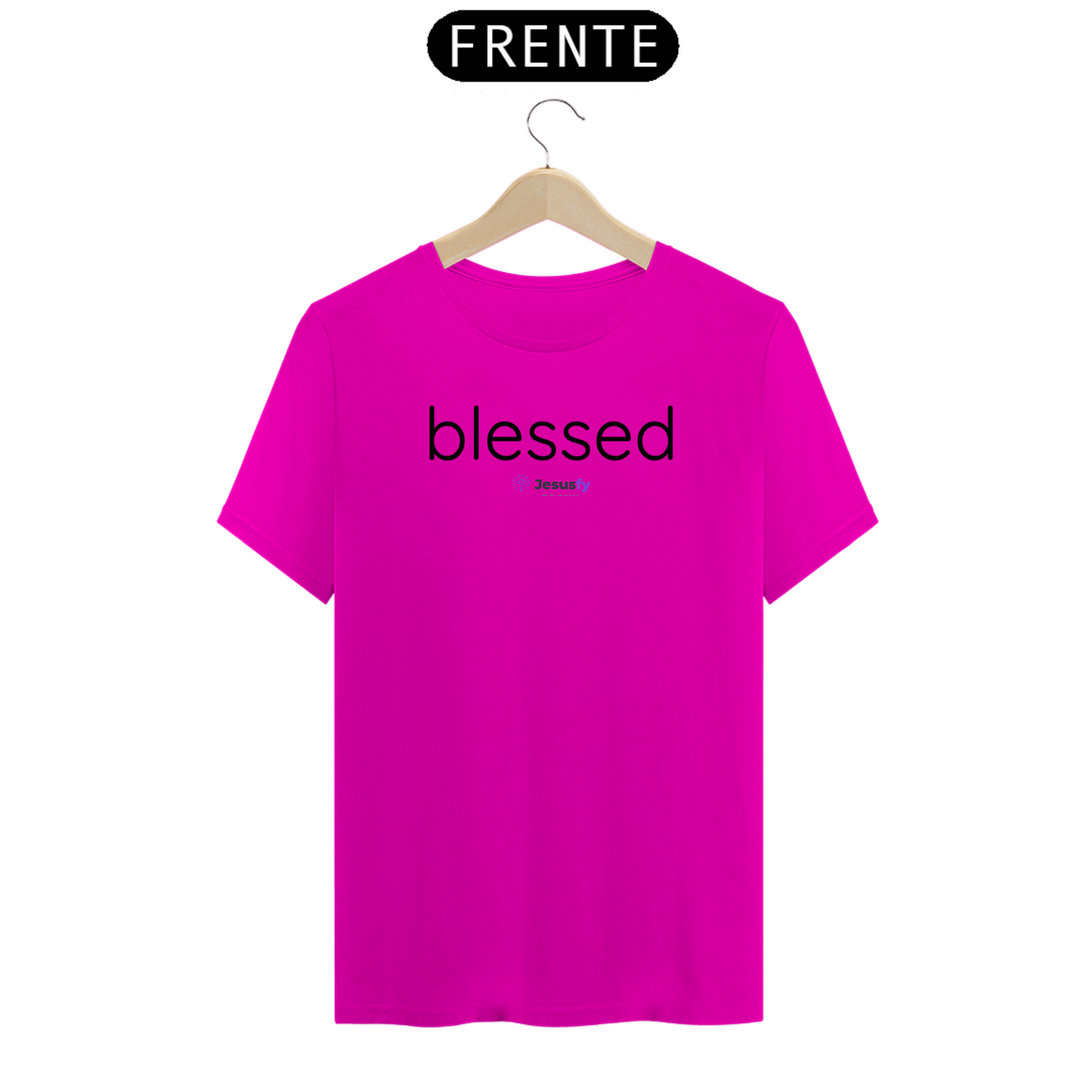 Camiseta Blessed Jesusfy - Clean