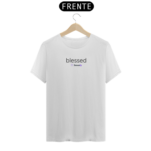 Camiseta Pima Peruano Blessed Jesusfy - Clean